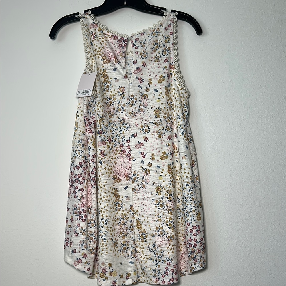 LC Lauren Conrad Floral Tank Top - Picture 5 of 9